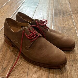 COLE HAAN brown suede dress shoes